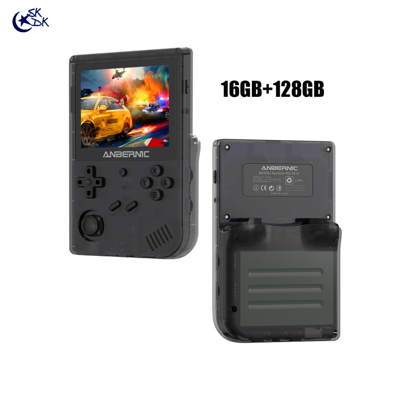 SKDK RG351V Retro Handheld Game Console 3.5-Inch Screen Mini Retro Game Console With 3900mAh Rechargeable Battery For Kids Men Women ราคา 3,275 บาท*ส่งฟรี