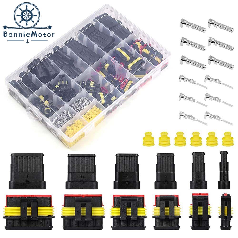 Shiben Không Thấm Nước xe tải đa năng Khai Thác 300V Nhà Ở Kết Nối 1/2/3/4/5/6 Pin Xe Điện Thiết Bị Đầu Cuối Phụ Kiện Xe Hơi Tự Động phụ tùng Tự Động đầu nối dây điện Cắm Kit