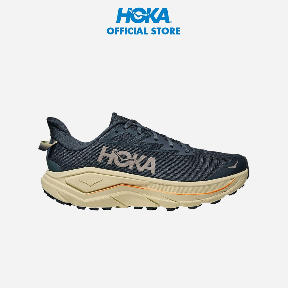 Giày Chạy Trail Nam HOKA Challenger 8 Wide - Xanh Navy - 1168718-FMP