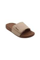 Fipper Slides Sandal for Unisex in Brown (Caramel) / Nude (Love)