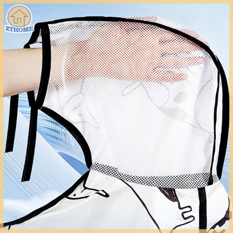 ZTHOME ผ้าคลุมมอเตอร์ไซค์โปร่งแสงอเนกประสงค์, ผ้าคลุมกันฝนกันน้ำจักรยานไฟฟ้าที่คลุมป้องกันแสงแดดกันฝนกันฝุ่นจักรยาน ราคา 166 บาท*ส่งฟรี