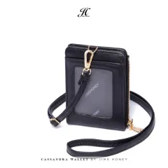 JIMS HONEY CASSANDRA WALLET DOMPET KARTU LIPAT CARD HOLDER WANITA LANYARD