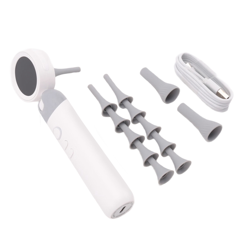 【Latest model】Visual Ear Otoscope 1.38 Inch IPS Wireless Endoscope 1080P HD Camera Ear Wax Clean Take Picture Video Ear Inspection ราคา 1,350 บาท*ส่งฟรี