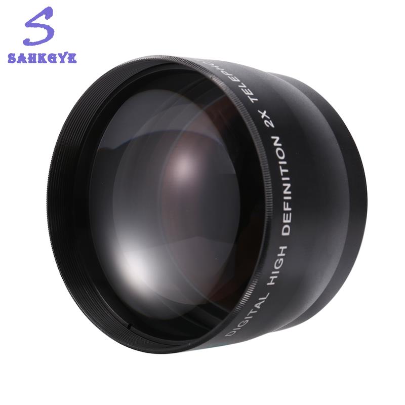 greatbuy666-58mm 2.0X Professional Telephoto Lens for 5D/6D/60D/ 350D / 400D / 450D / 500D / 1000D / 550D / 600D 18-55MM Lens ราคา 327 บาท*ส่งฟรี