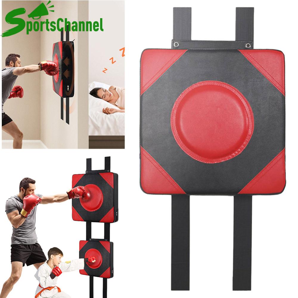 Đấm đấm bốc mục tiêu chất liệu da PU Quảng trường tường mục tiêu Chiều cao có thể điều chỉnh huấn luyện đấm bốc bao cát tường bao cát cho người lớn trẻ em