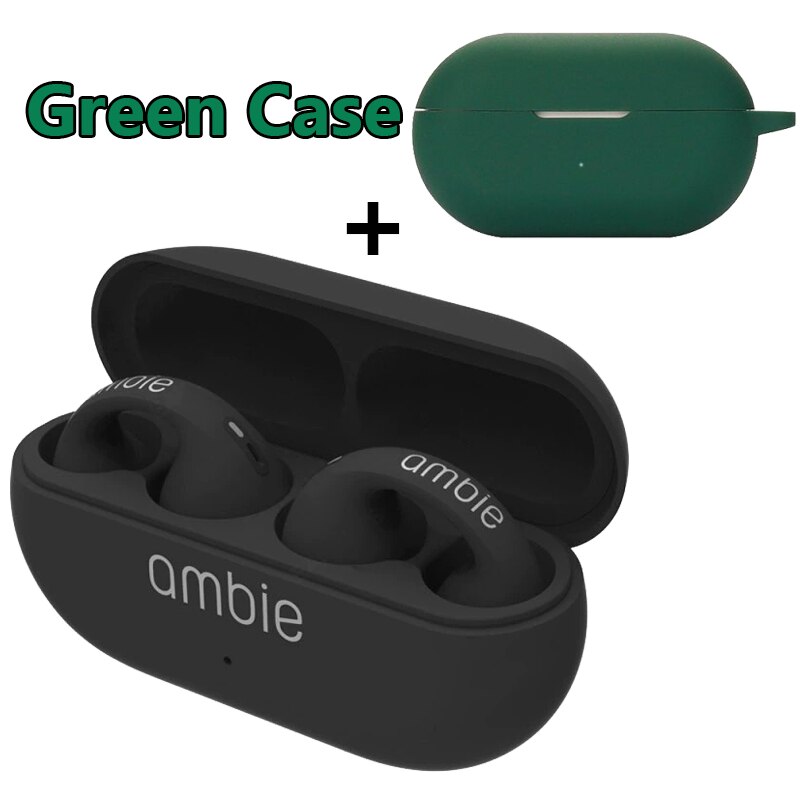 Pro 1:1 Per Ambie Sound Earcuffs Orecchino Auricolari Bluetooth senza fili TWS EarHook Auricolare Sport Auricolare per iPhone Xiaomi_voghion.com