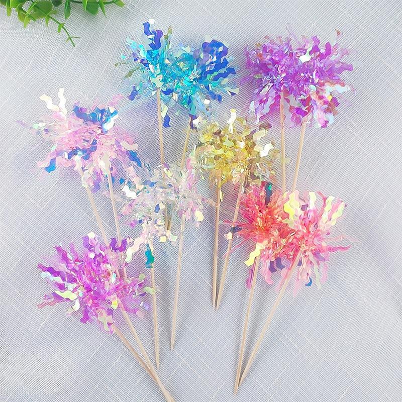 Birthday Cake Decorations Birthday Party Supplies Wood-ins Style Wedding Party Decorations Cake Topper Cake Decorations DIY Cupcake Toppers