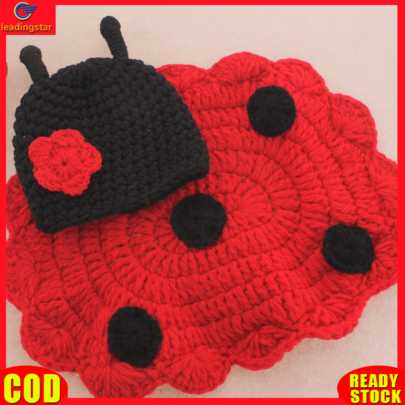 LeadingStar RC Authentic Newborn Photography Props Outfits Baby Photoshoot Girl Boy Picture Photo Crochet insect Style Costume Set ราคา 167 บาท*ส่งฟรี