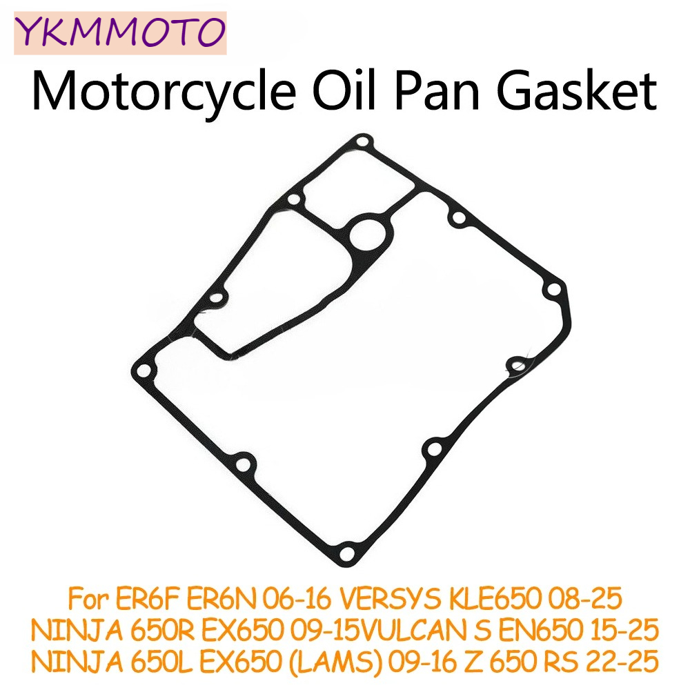 Cho Kawasaki ER-6F ER-6N kle650 ex650 Ninja 650r 650L er6f er5n en650 Vulcan S Z650 z650rs động cơ xe máy dầu Pan Gasket