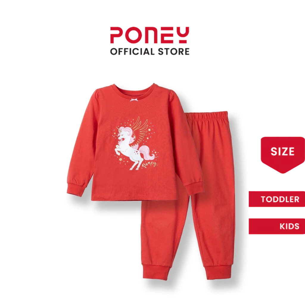 Buy Pejamas Girl Warna Merah Online at a Better Price Lazada