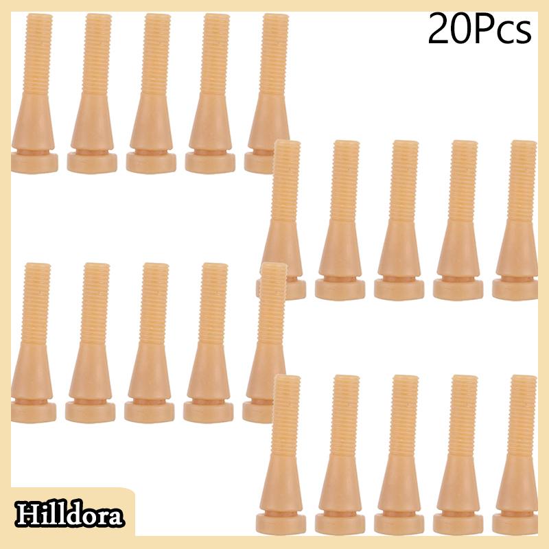 [Hilldora] 20 50pcs gia cầm que cao su chim bồ câu chim cút dài 60 mm cao su tuốt ngón tay máy loại bỏ keo dính plucker gia cầm supplie - 3
