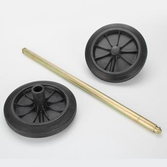 TRỤC BÁNH XE CHO THÙNG RÁC 240L /combo 2 bánh xe