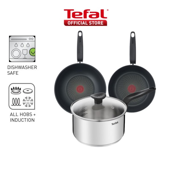 Tefal Primary Stainless Steel 4pc Set CWS309 Singapore