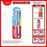 [Chỉ 25-29.6_X2 Voucher giảm đến 20%] Bàn chải Colgate Slimsoft Flex Clean nguyên khối siêu mềm mảnh, sạch sáng bóng
