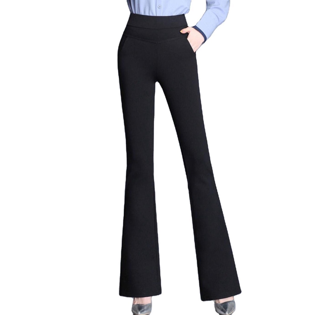 Seluar slack wanita Ladies Bootcut Long Pants Office wear OL seluar panjang  perempuan 女装裤 IR8605 S-3XL IRENE