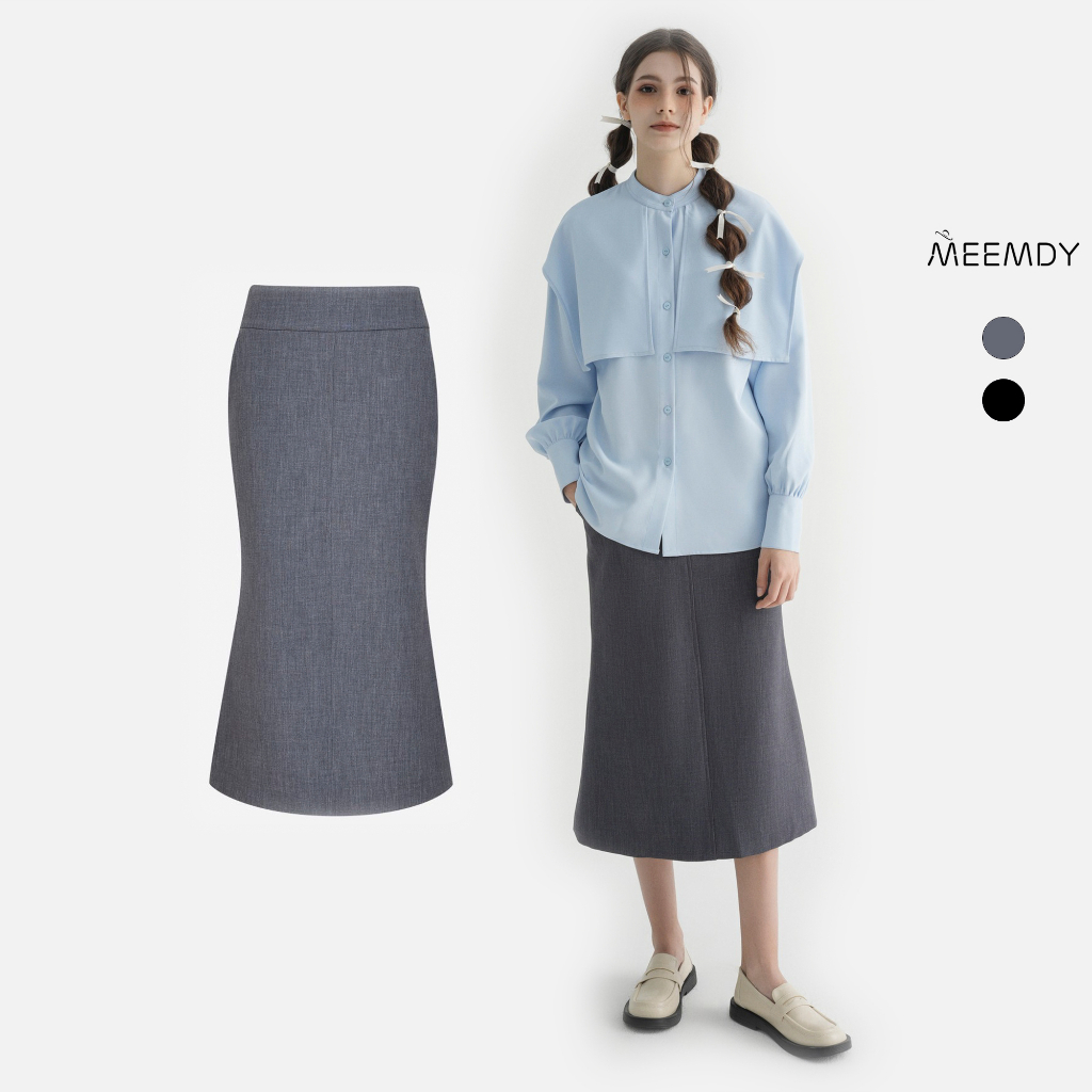 Chân váy nữ dài Linda Midi Skirt - Meemdy