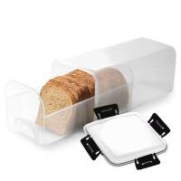 KECTTIO sealed Bread Preservation Box Plastic with Sealing Lid Loaf Container Bread Keeper Airtight Sandwich Bread Holder for Kitchen