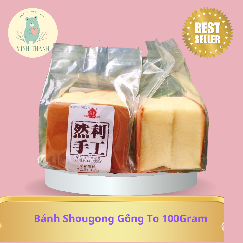 1 bánh   gông to Shougong loại lớn 120gr