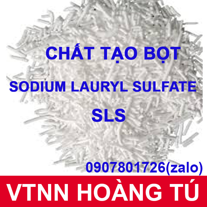 Sodium Lauryl Sulfate - SLS. chất tạo bọt. tùy lô hàng nhập về là Kao Indonesia