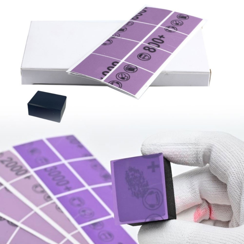 【Thời trang tự động】 Bộ giấy nhám mài bóng với 25 tờ cho công cụ sửa chữa vết xước ô tô