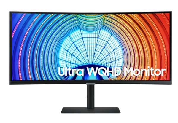 Samsung LS34A650UXEXXS 34 Ultra WQHD Monitor with 1000R curvature, USB type-C and LAN port Singapore