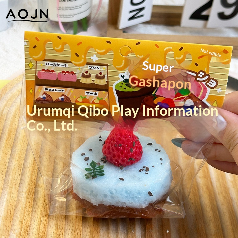 AOJN ของเล่นคลายเครียดแบบสกิดซิลลี่ จำลองเค้กพร้อมผลไม้จริง สำหรับเด็กและผู้ใหญ่ ราคา 60 บาท*ส่งฟรี