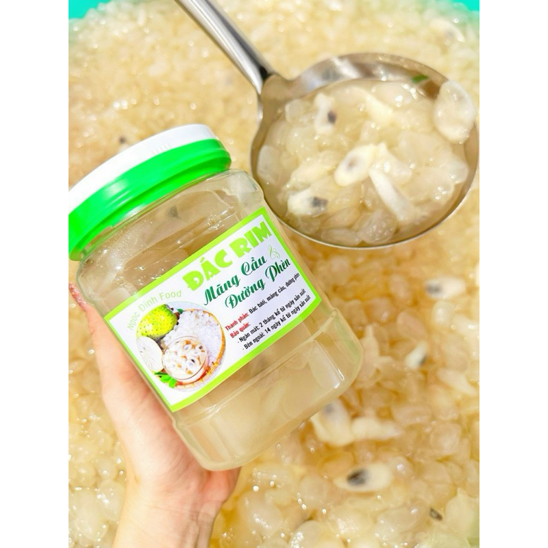 Đác rim mãng cầu đường phèn hủ 1kg