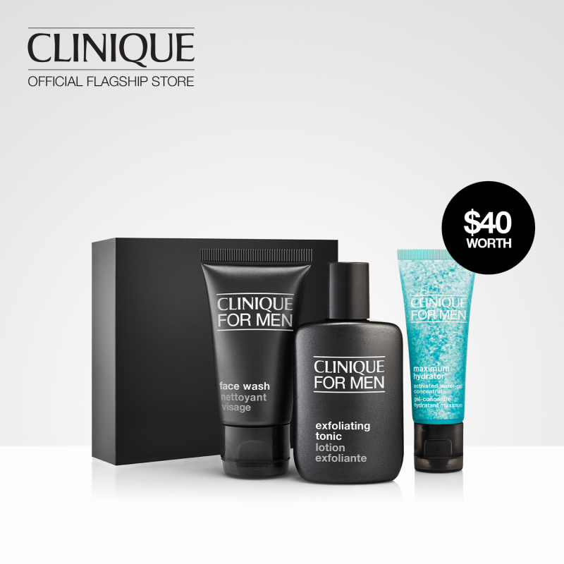 Buy Clinique For Men Hydration Trial Set at $29 (Worth $40) Singapore