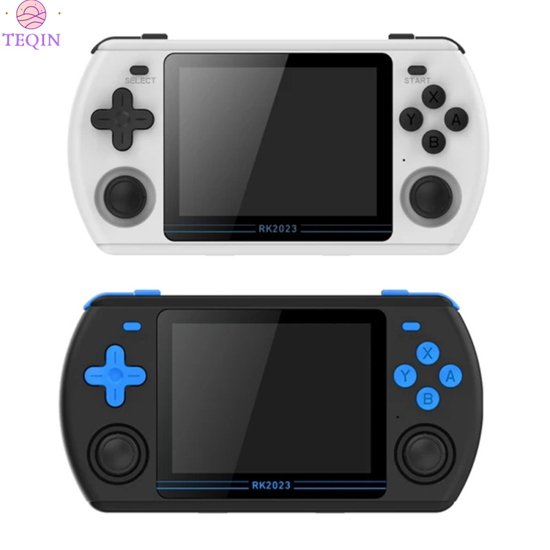 TEQIN RK2023 Handheld Game Console With 3500mAh Rechargeable Battery 3.5 Inch IPS Screen Nostalgic Game Console 3D Joystick Video Game Controller Ideal Gift For Kids ราคา 4,174 บาท*ส่งฟรี