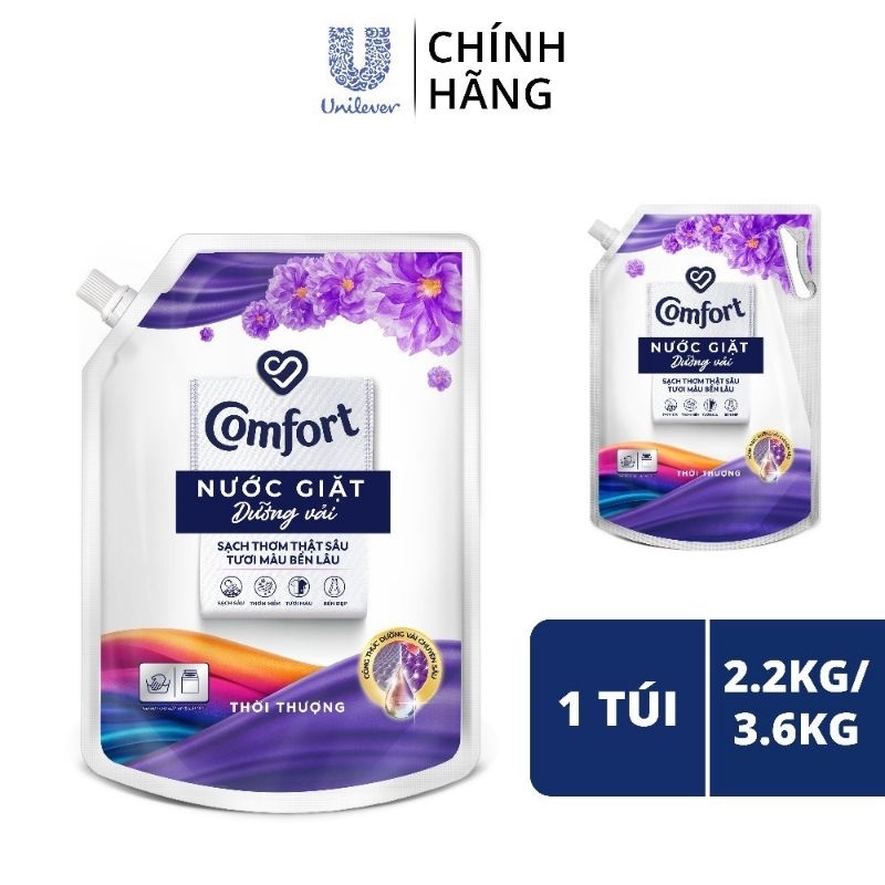 Nước giặt Comfort dưỡng vải 3,6kg