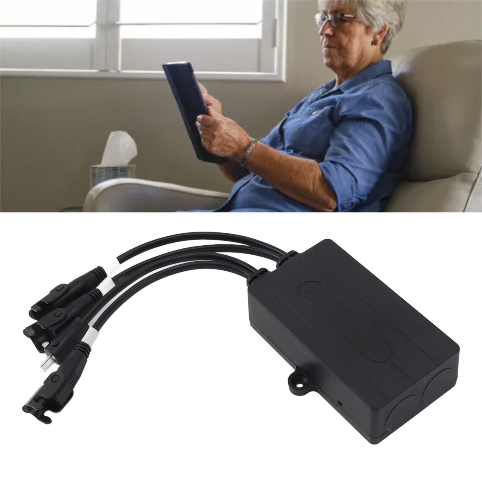 Recliner Wireless Controller 2.4G มอเตอร์เดี่ยวสำหรับเก้าอี้ยกไฟฟ้า ราคา 1,026 บาท*ส่งฟรี
