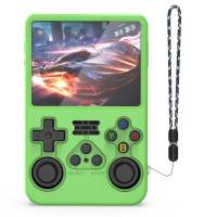 R36s Máy chơi game cầm tay bảo vệ trường hợp với có dây đeo cổ tay cho chơi game những người đam mê