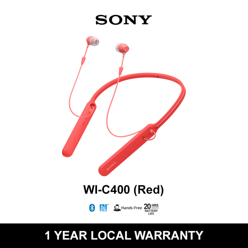 WI-C400 Sony Wireless In-ear Headphone Singapore