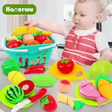 ภาพขนาดย่อสินค้าTH SIENNA ของเล่นในบ้านสำหรับเด็ก,ของเล่นในครัวเครื่องหั่นผลไม้และผักของเล่นสำหรับพ่อแม่ลูกของขวัญวันเกิดสำหรับเด็ก