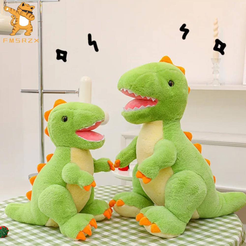 FMSRZX Búp bê giẻ rách Đồ chơi khủng long vải lông Tyrannosaurus Rex Kích thước lớn Búp bê khủng long vải lông Búp bê nhồi bông khủng long béo Mềm Đồ chơi nhồi bông Tyrannosaurus Rex Quà sinh nhật