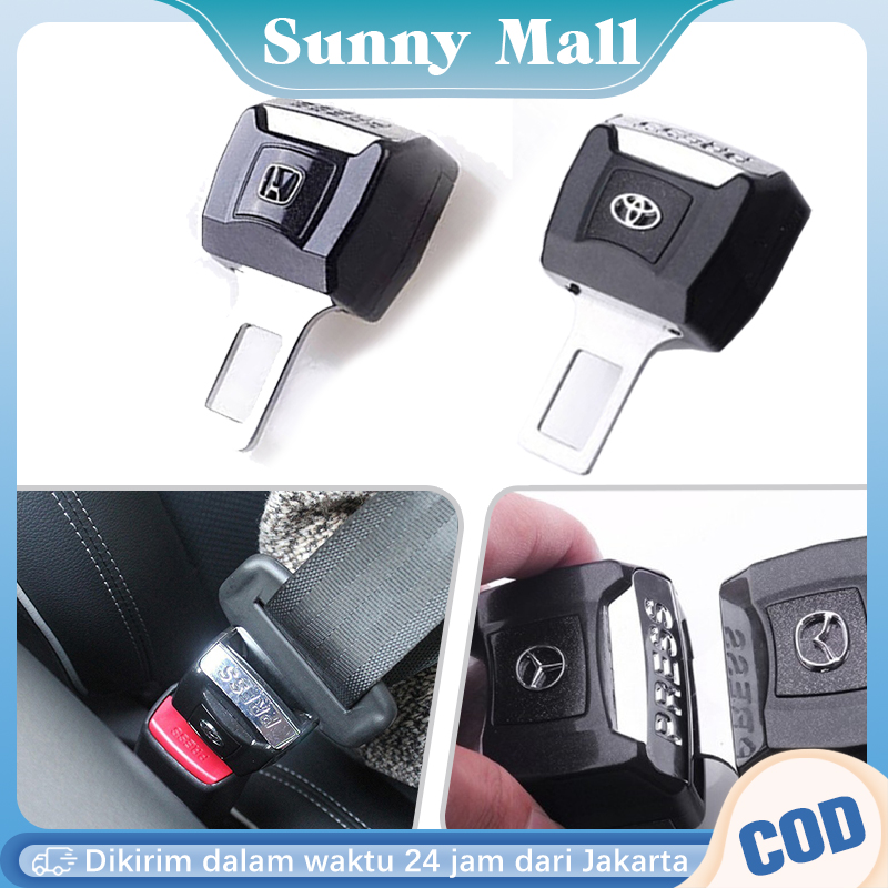 Colokan Seatbelt Seat Belt Buzzer Gesper Ekstensi Sabuk Pengaman Mobil Untuk Toyota Honda Mitsubishi Harga 23,020 rupiah*Gratis Ongkir