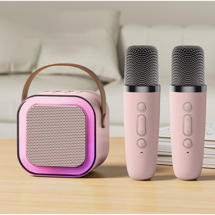 Loa Bluetooth Karaoke Mini K12 kèm mic không dây công suất 10W(bảo hành 12 tháng)