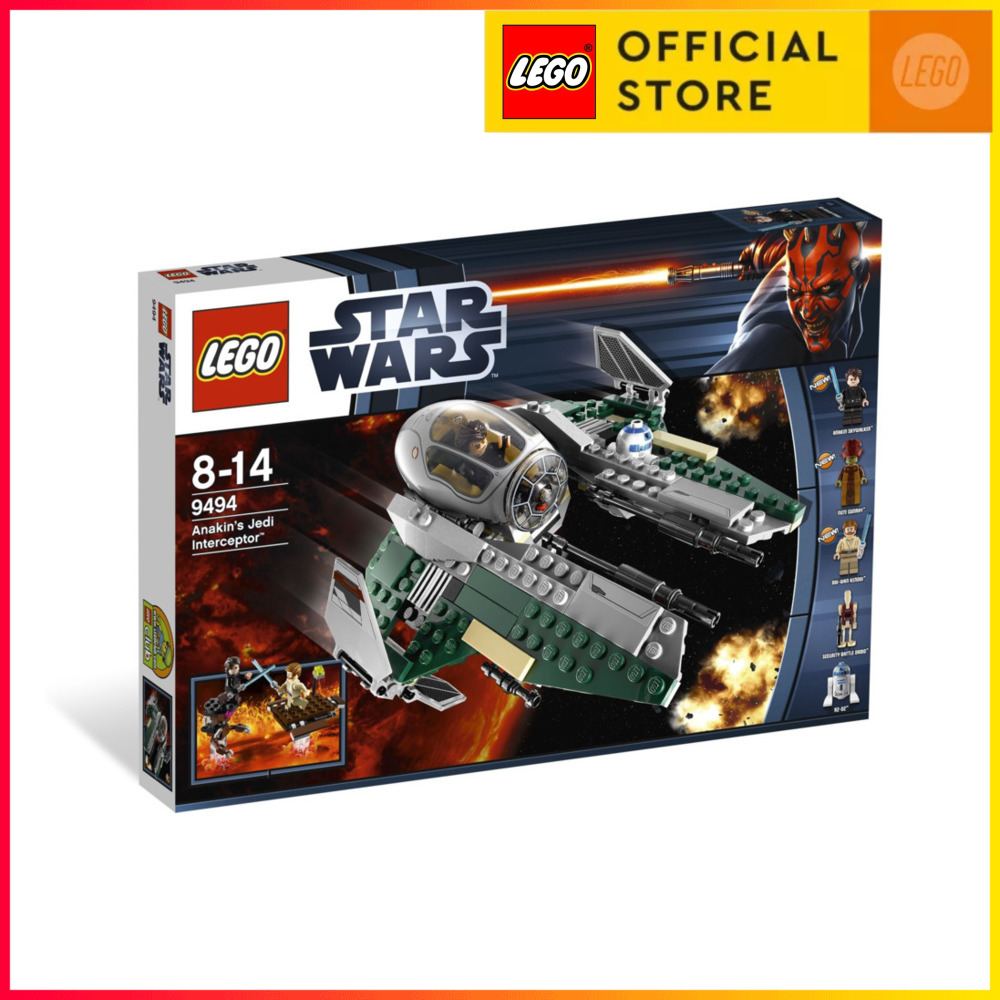 LEGO 9494 Star Wars Anakin Jedi Interceptor Building Block Toys Out of