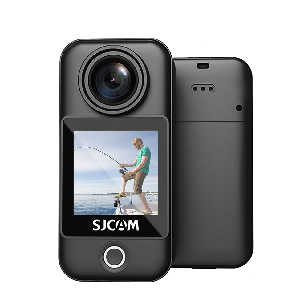 MOTOSPEED SJCAM C300 Pocket 4K 30FPS Action Camera 5G/2.4G WiFi Sports Camera 1.33 Inch Touch Control Screens 154° Wide Angle Lens 6-Axis Gyro Stabilization 30M Waterproof Night Vision with Detachable Battery ราคา 4,729 บาท*ส่งฟรี