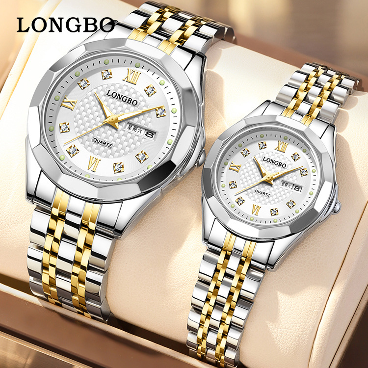 LONGBO Men's 8708G Quartz Watch Silver Tone Water Resistant NEW BATTERY |  eBay