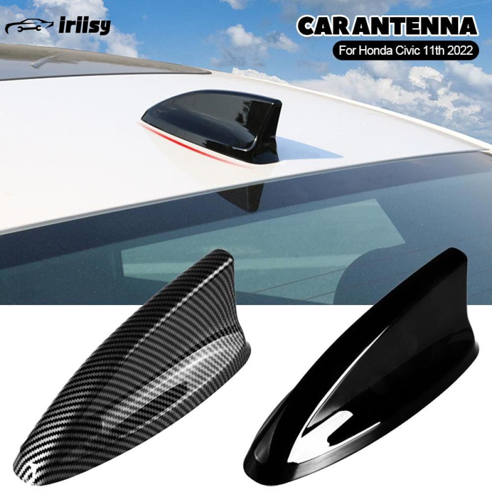 iriisy Car Antenna Shark Fin Cover Trim Auto Roof Decorative Aerial Antenna Accessories For Honda Civic 11th 2022 ราคา 88 บาท*ส่งฟรี