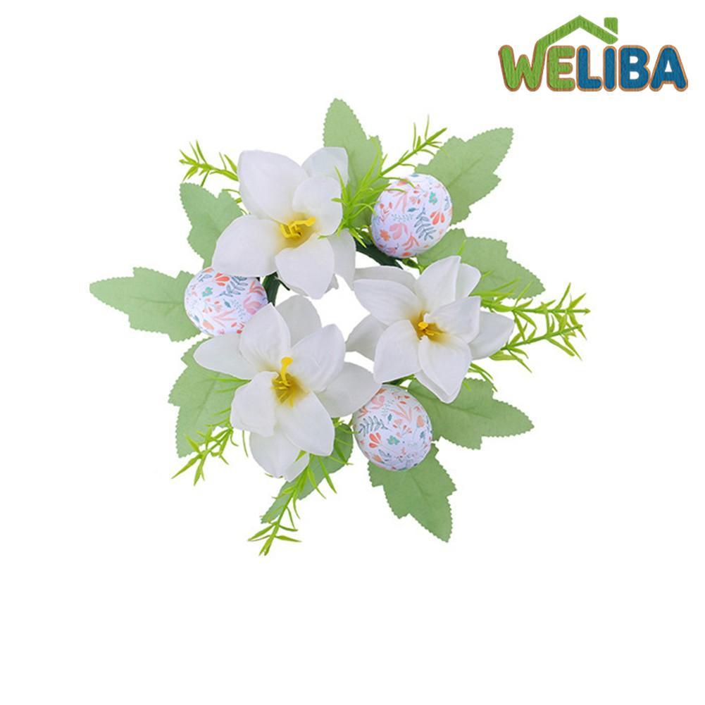 Stylish Easter Candle Rings Perfect for Individual or Group Displays on Tables ราคา 139 บาท*ส่งฟรี