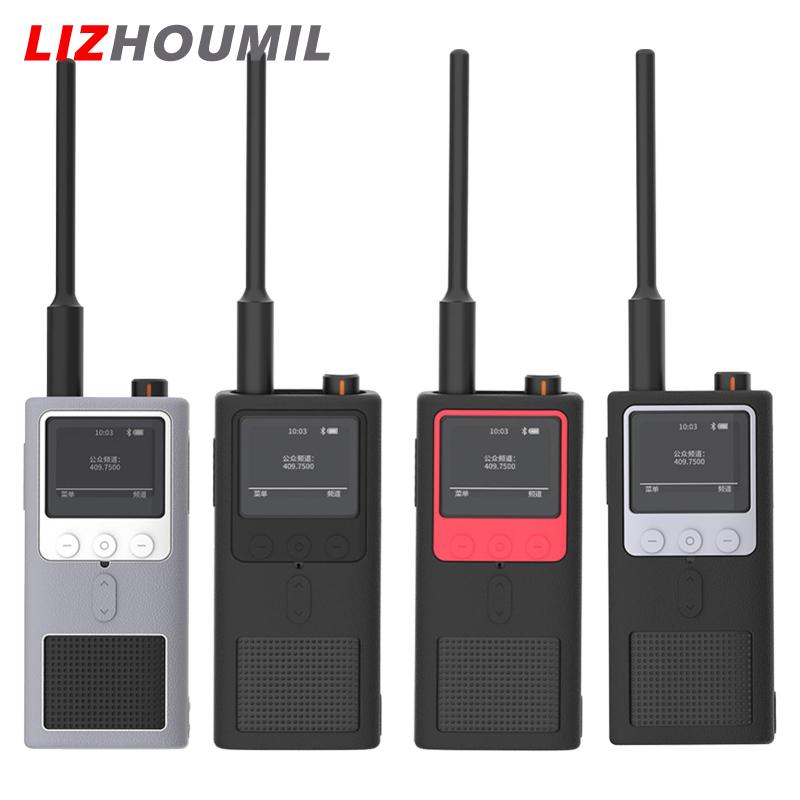 LIZHOUMIL Silicone Cover Interphone Anti-Collision Protective Case Scratch-Resistant Protective Cover Compatible For Walkie Talkie 3 ราคา 218 บาท*ส่งฟรี