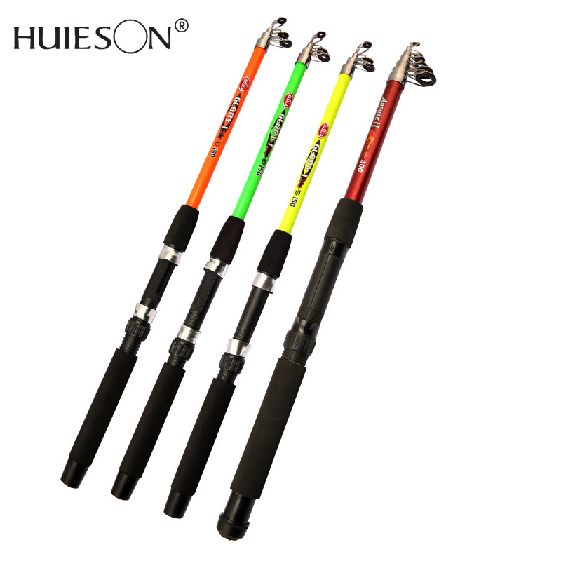 【Huieson Special price FRP fishing rod sea rod super hard sea fishing rod throwing rod cheap fishing rod 1.5m-4.5m