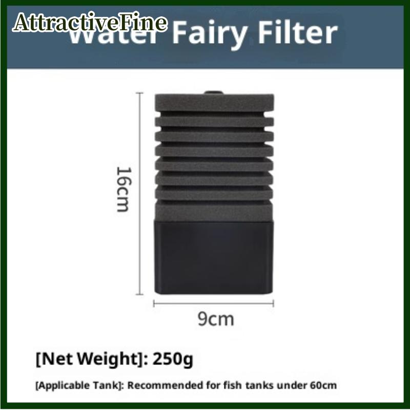 AttractiveFine New Bio miếng bọt biển lọc cho Aquarium Fish Tank tôm Pond máy bơm không khí lọc sinh hóa không ồn ào bọt hồ cá Phụ Kiện - 4