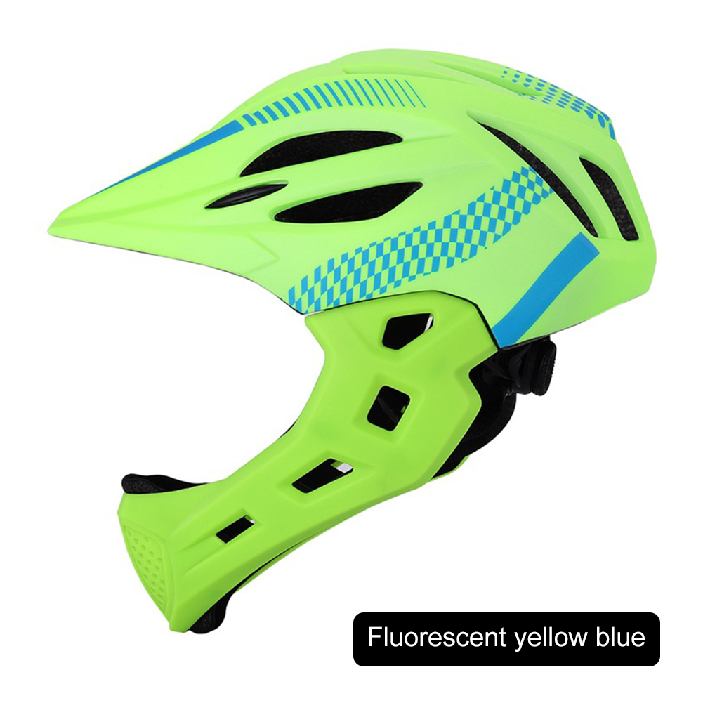 {DFHRHG} Hot Childrens Helmet Full Face Helmet With Light Safety Anti-Collision Integrated Cchildren