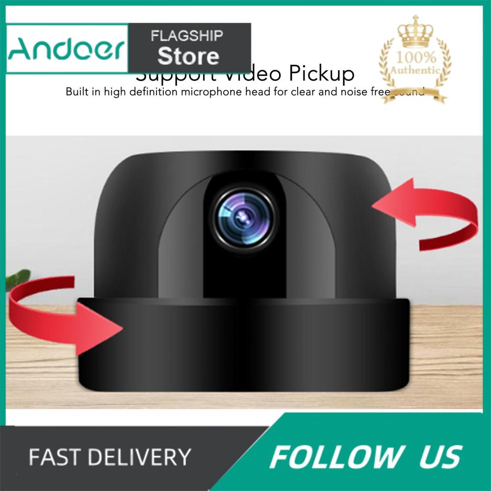 Andoer Camera thú cưng 1080P Camera Wifi mini độ phân giải cao hình ảnh rõ nét Điểm truy cập AP cho phòng ngủ