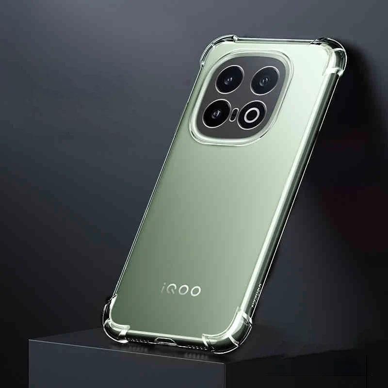 Ốp điện thoại cho Vivo trong suốt chính hãng iqoo 13 5G chống sốc Camera bảo vệ cao qualtiy Silicone