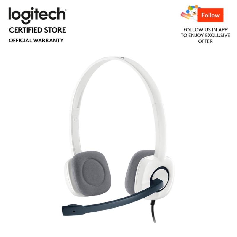 Logitech H150 White Stereo Headset Singapore