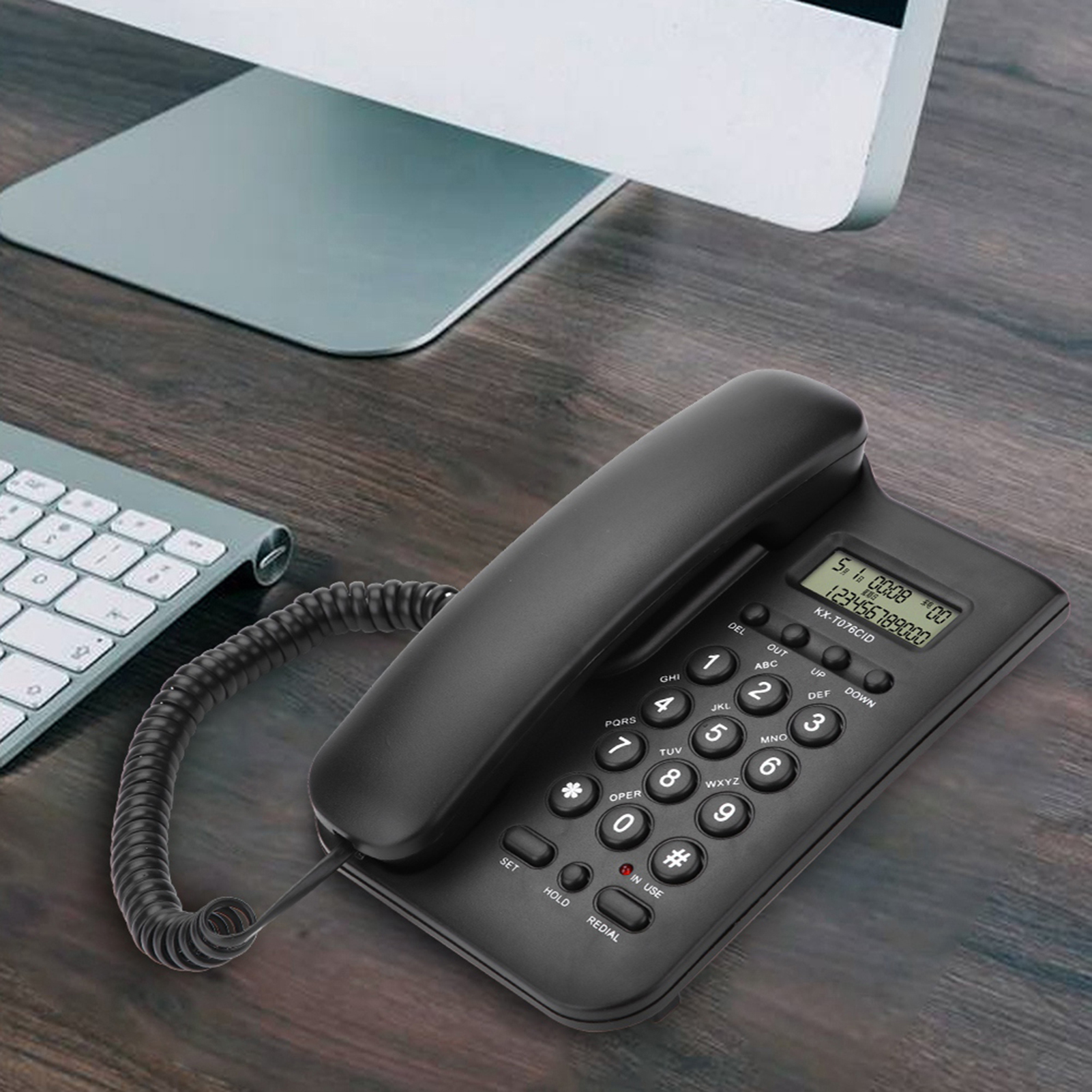 Home Telephone Wall Phone Telephone for Office Environmental Protection Harga 48 Ringgit*Penghantaran Percuma